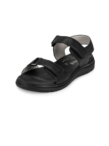 VITAFORM Hirschleder Sandalen in schwarz