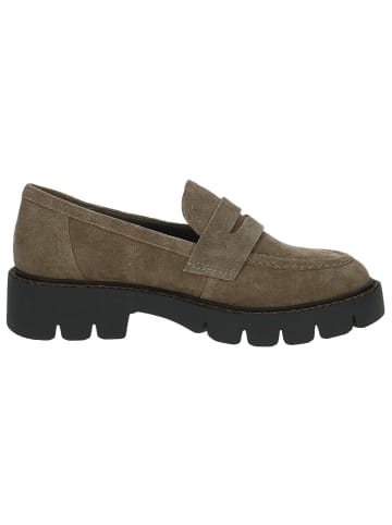 Caprice Slipper in KHAKI SUEDE