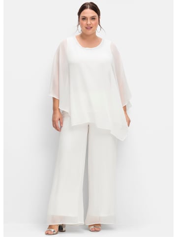 sheego Schlupfhose in offwhite