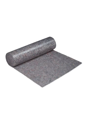 relaxdays Malervlies in Grau - (L)50 x (B)1 m