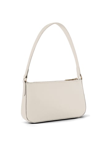 Lazarotti Bologna Leather Pochette Schultertasche Leder 22 cm cream