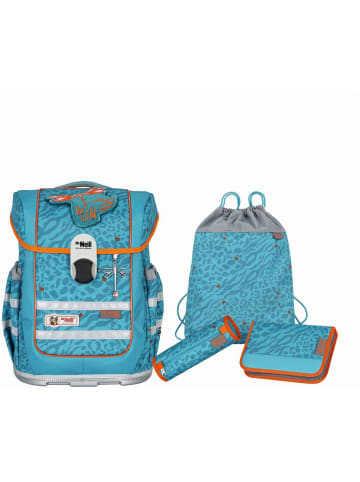 McNeill Schulranzen-Set Ergo Complete 4-tlg. Orange in blau