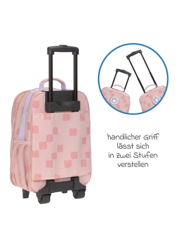 Lässig 2-tlg. Reise-Set Trolley + Washbag in pink