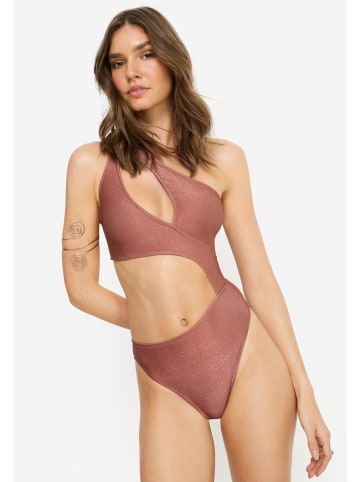 LSCN BY LASCANA Badeanzug in light brown