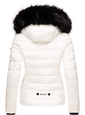 Navahoo Winterjacke Miamor in White