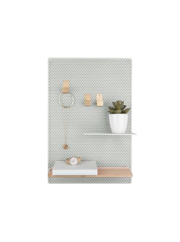 Present Time Memoboard Perky Mesh - Grau/Grün - 52x34,5x10,5cm