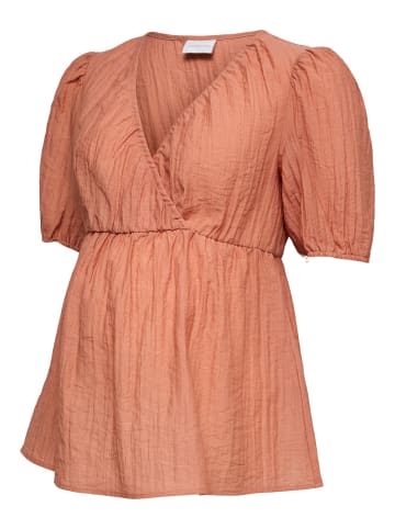 mama licious Bluse in Terra Cotta