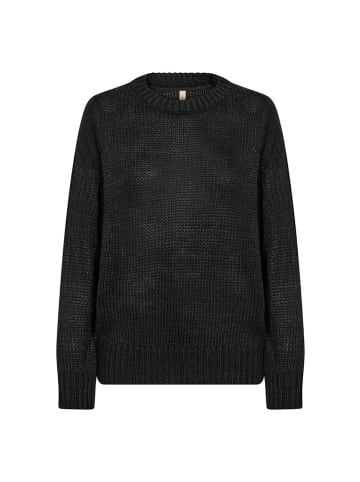 soyaconcept Langarm-Pullover in schwarz