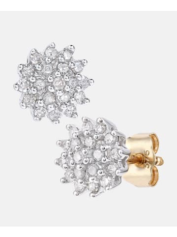 Diamant L'éternel Ohrstecker aus 375 Gelbgold mit 0.25 Karat Diamant