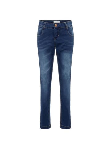name it Mädchen Basic Stretch Jeans in Blau