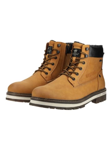 Mustang Stiefelette Camel