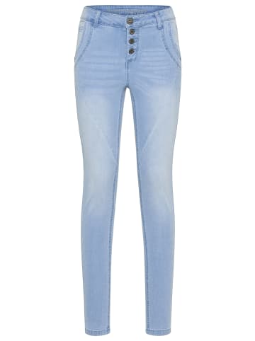 Bruno Banani Skinny-fit-Jeans in light blue used
