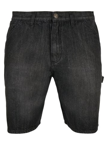 Urban Classics Jeans-Shorts in schwarz