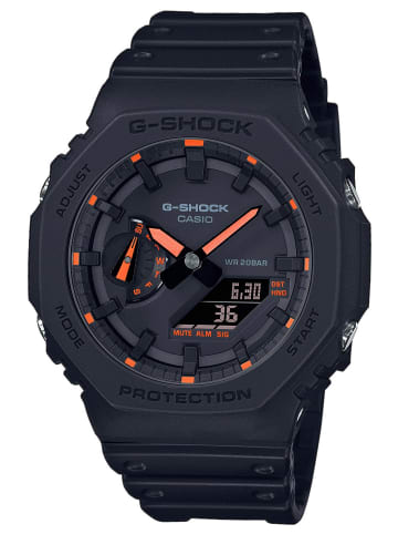 Casio G-Shock Classic AnaDigi Herrenuhr Schwarz/Orange