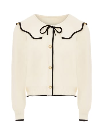 NAEMI Damen Cardigan in Beige