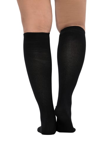 Ulla Popken Strümpfe in schwarz