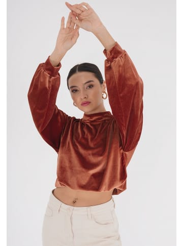 Freshlions Bluse Remy in rust