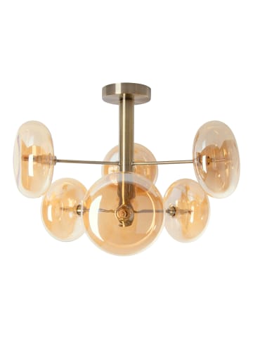 näve Deckenleuchte "ORION" in amber - (L)52 cm x (B)52 cm x (H)38 cm