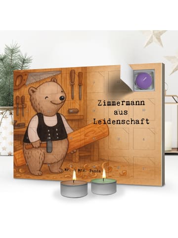 Mr. & Mrs. Panda adventskalender mit kerzen Zimmermann Leidensch... in Weiß