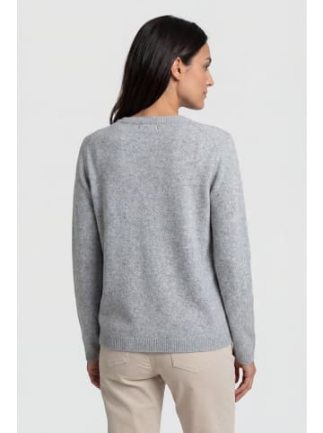 Olsen Strickcardigan in Pearl Grey Melange