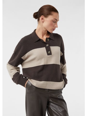 comma Strickpullover in 84X8_dunkelbraun