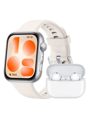 Huawei Smartwatch Watch Fit 5 Bundle in weiß