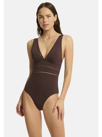 Sea Level Badeanzüge Spliced Essentials in COCOA
