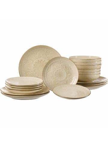 Ritzenhoff & Breker 18er Set Tellerset Omara in beige