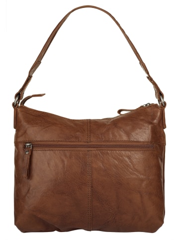 SPIKES & SPARROW Shopper echt Leder in cognac