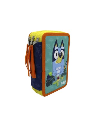 Bluey Gefülltes Federmäppchen 39 Teile 16 Buntstiften 16 Filzstiften