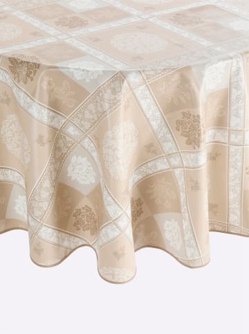 WITT WEIDEN Tischdecke in beige-elfenbein-bedruckt