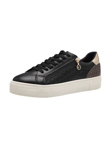 Tamaris Sneaker aus Comfort-Leder Schwarz