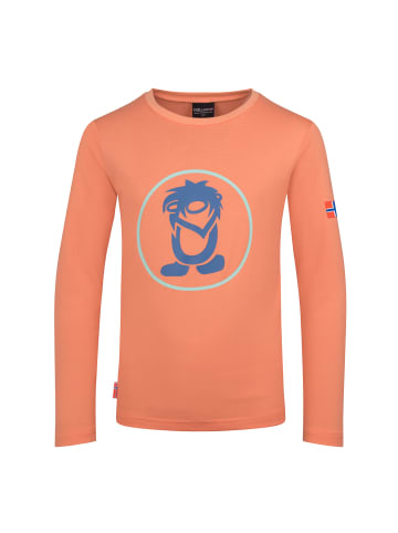 Trollkids Longsleeve Troll in coral haze/cornflower