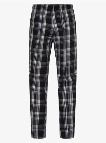 Schiesser Pyjama-Hose Basic in marine grau