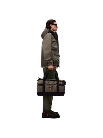 Napapijri Bering Travel - Reisetasche S 46 cm (black beauty) in tea leaf