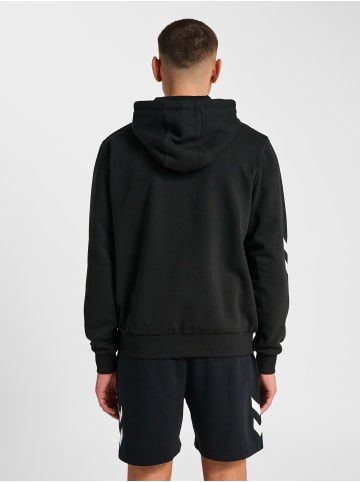 Hummel Reißverschluss Kapuzenpullover Hmllegacy Herren in BLACK