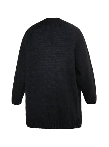 usha WHITE LABEL Damen Strickcardigan in Schwarz