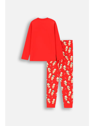 Coccodrillo Pyjama Xmas in rot