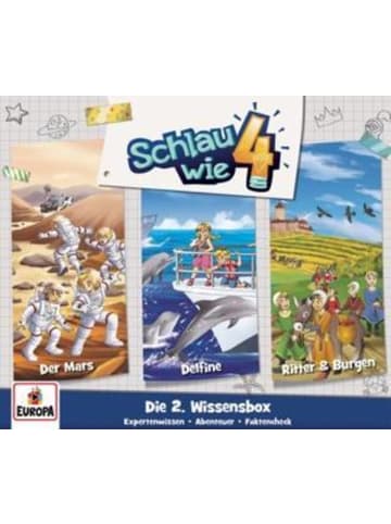 Sony Music Entertainment Schlau wie Vier - 3er Wissens-Box 02. (Folgen 4, 5, 6)