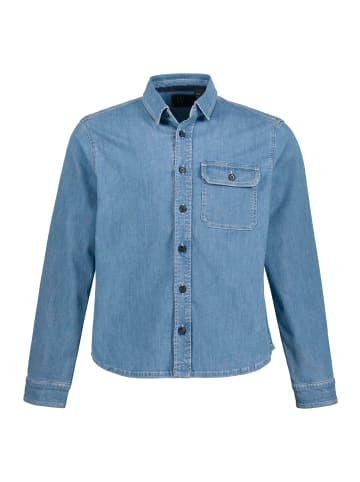 JP1880 Hemd in blue denim