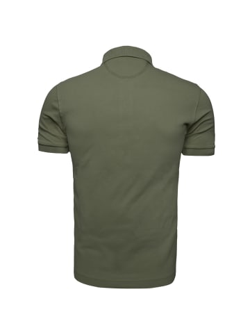 La Martina Poloshirt MAP300 in dunkelgruen