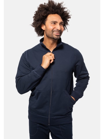 Ammann Homewear Jacke Leisure in Dunkelblau