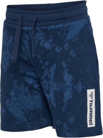 Hummel Kinder Short "Hmljump Aop Shorts" in Blau