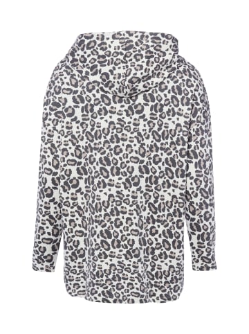 Marie Lund Kapuzenshirt in beige taupe - 0001