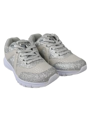 Plein Sport Silber Polyester Runner Jasmines Sneaker Schuhe