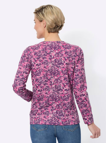 WITT WEIDEN Langarm-Shirt in traube-erika-bedruckt