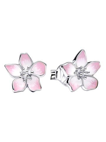 Pandora Damen-Ohrringe 925 Silber Kirschblüte