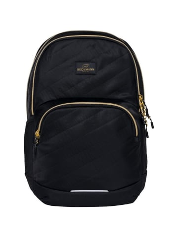 BECKMANN Rucksack Sport Junior 30L Black Gold in schwarz