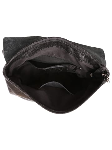 Toscanto Leder Cityrucksack Toscanto Rucksack schwarz ca. 33cm