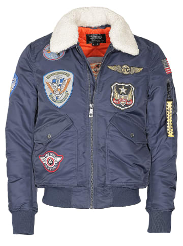 TOP GUN Bomberjacke TG23005 in navy